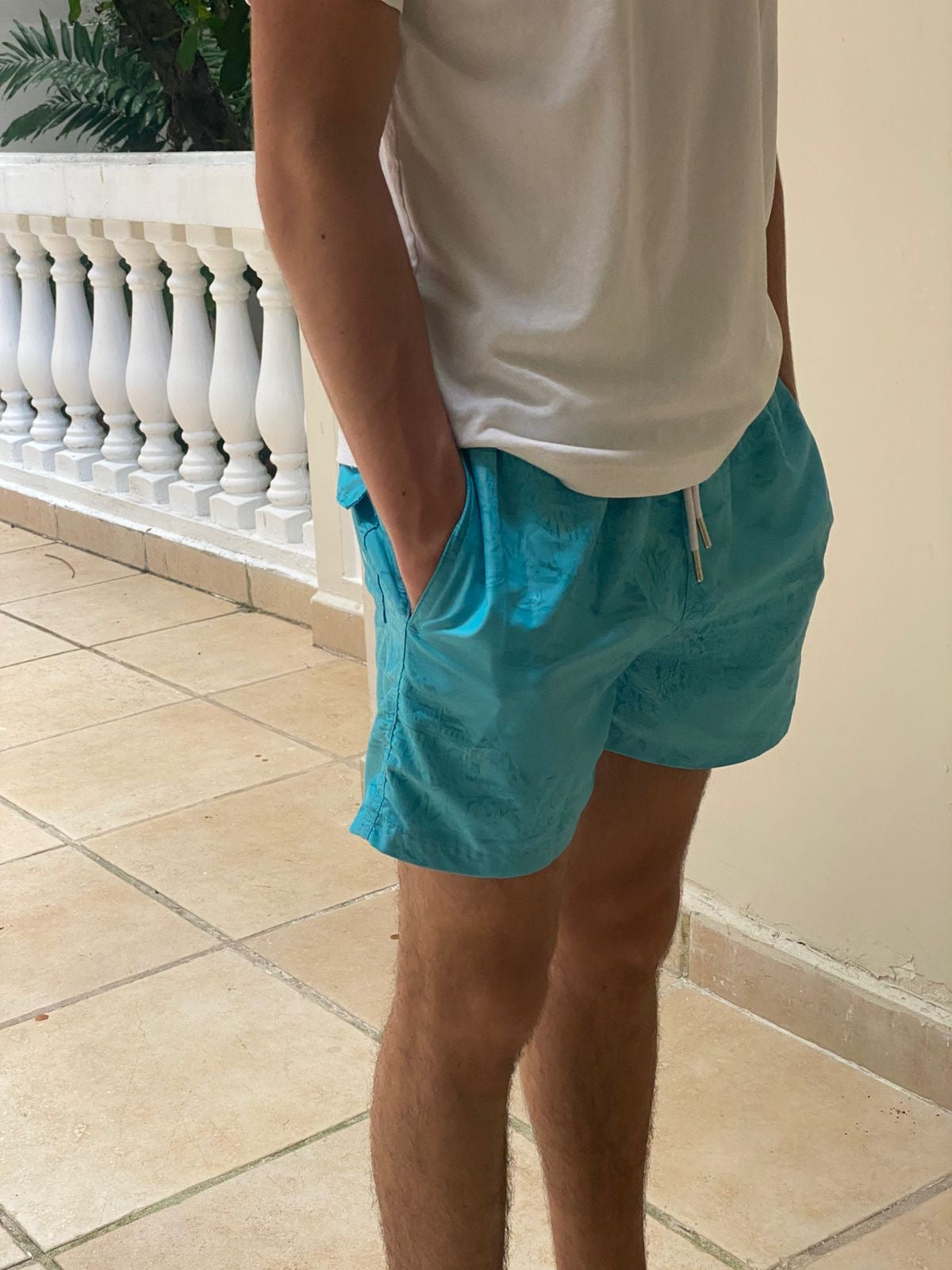 AMALFI AQUA - SWIM TRUNK
