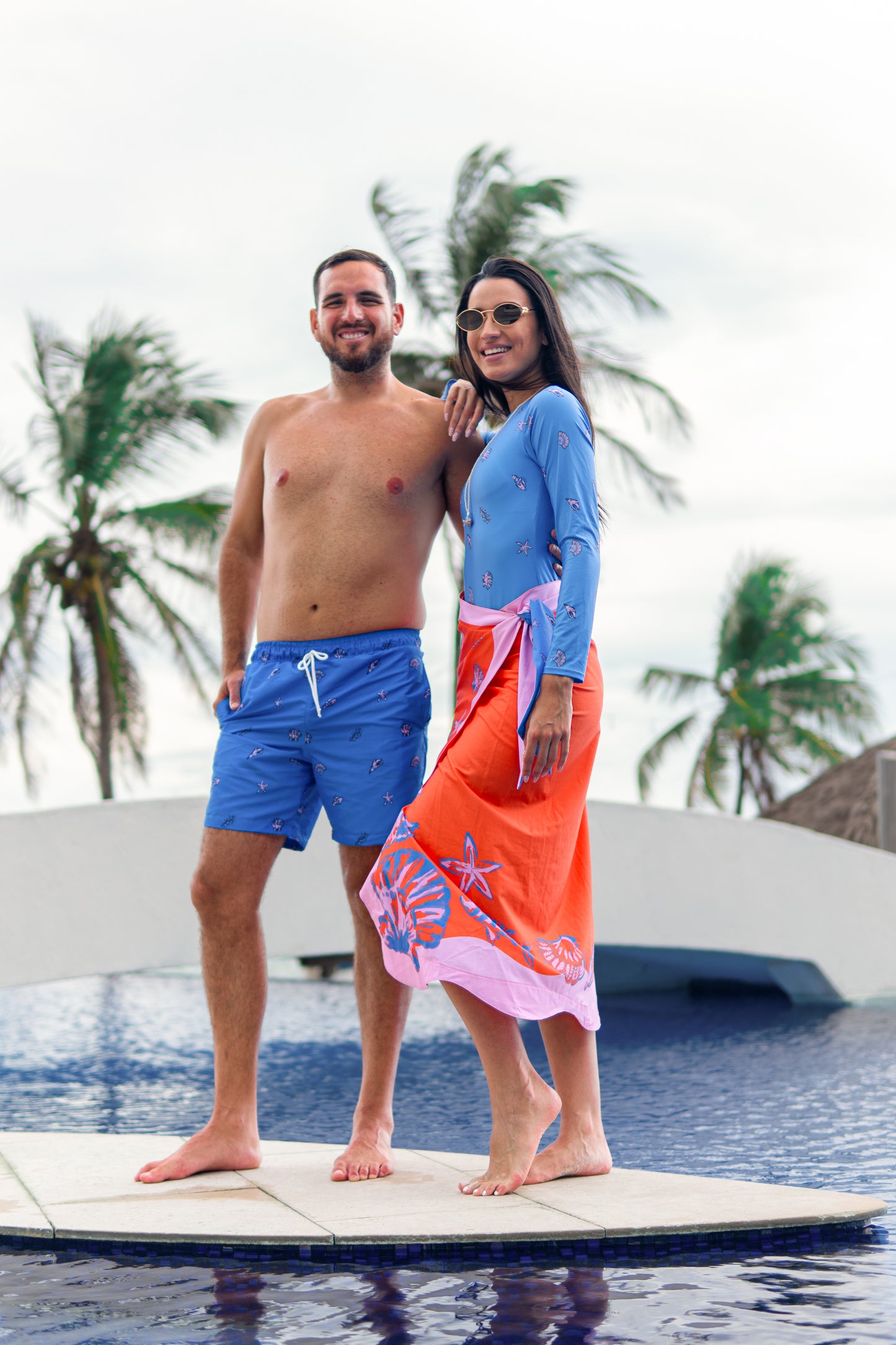 STELLA CORAL - MEN SWIM TRUNK