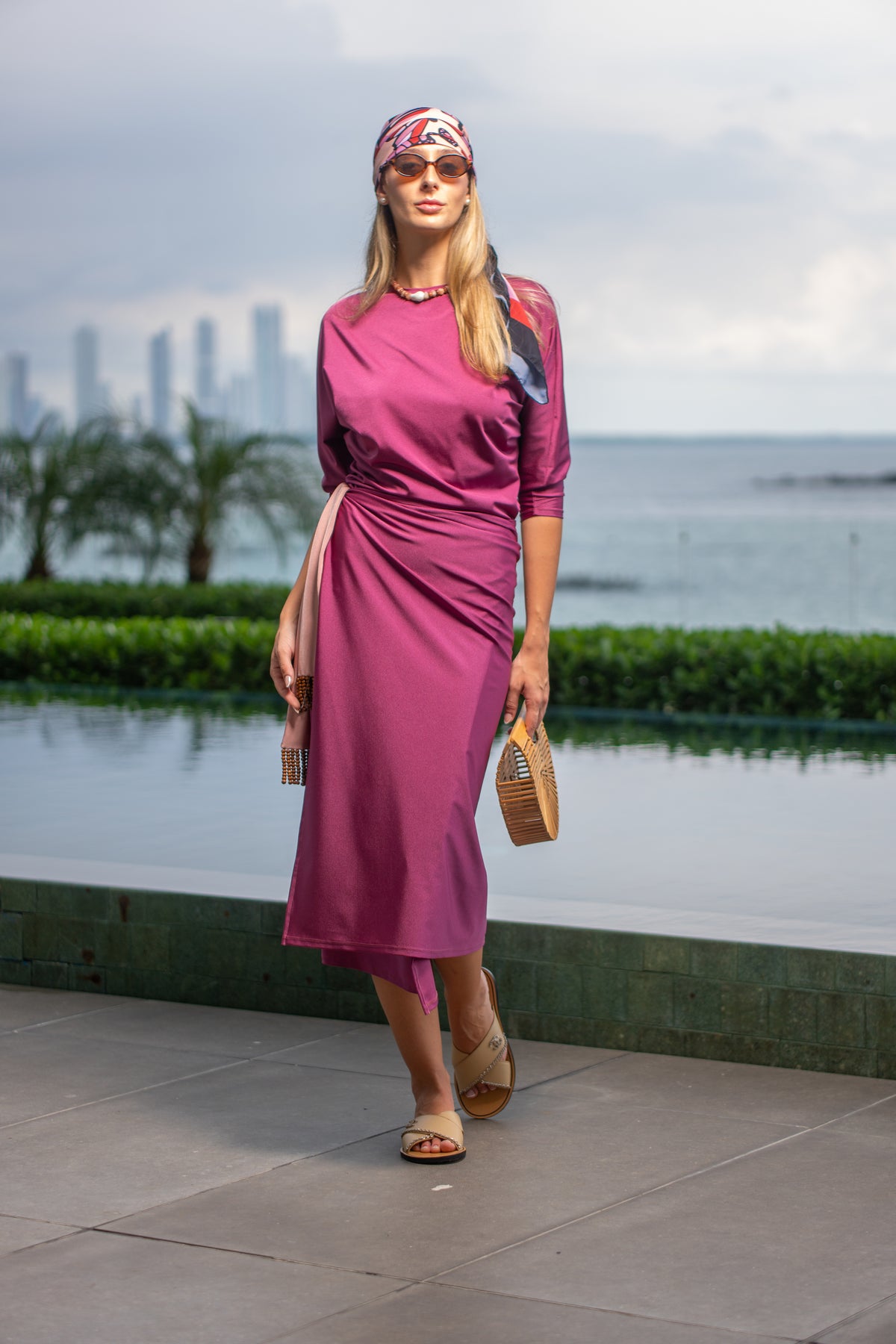 ROSÉ - SWIM PANTS DRESS