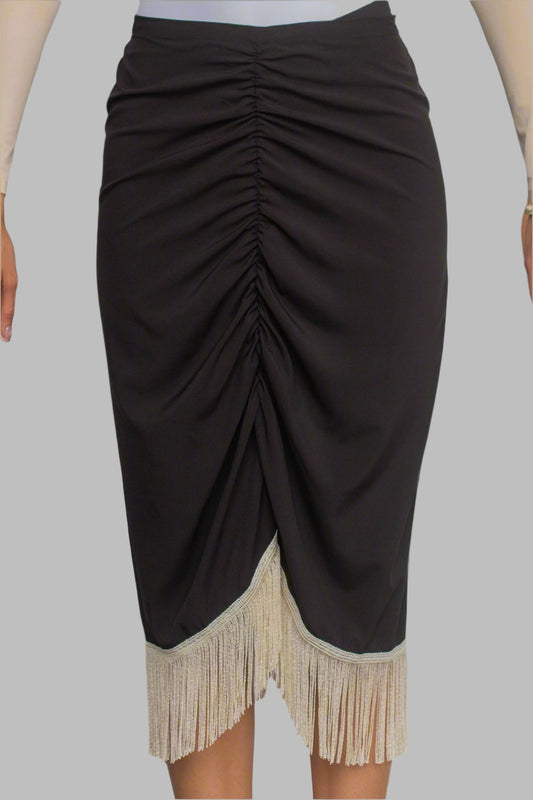 SARITA BASIC FRINGES SKIRT