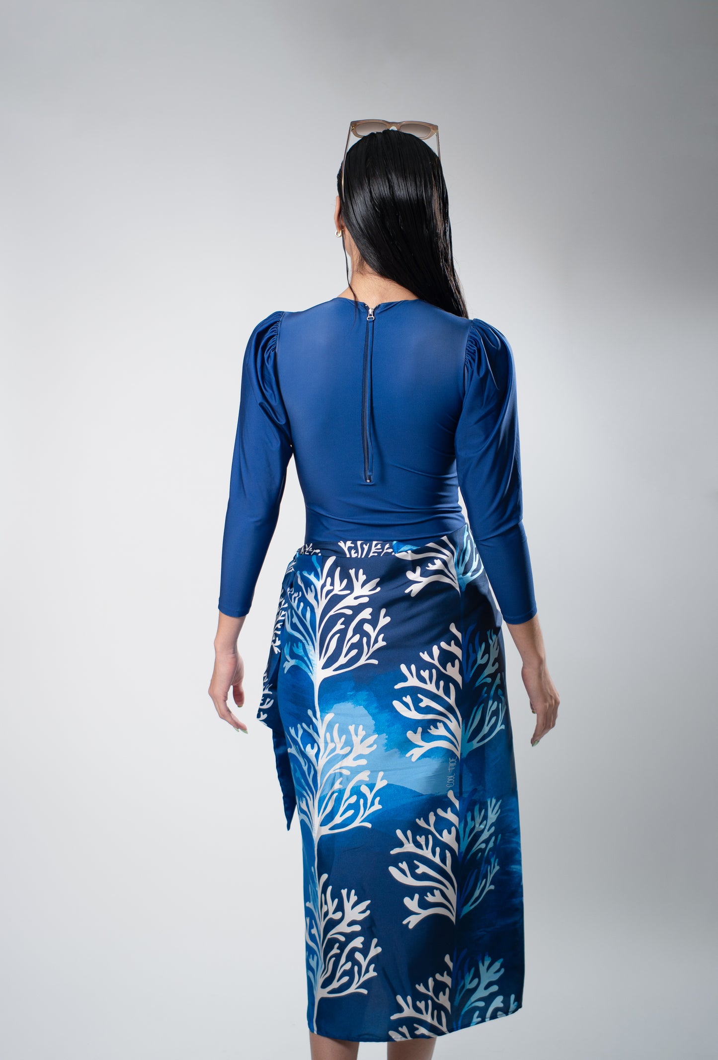 OCEAN WAVE BLUE SET - SWIM DUO