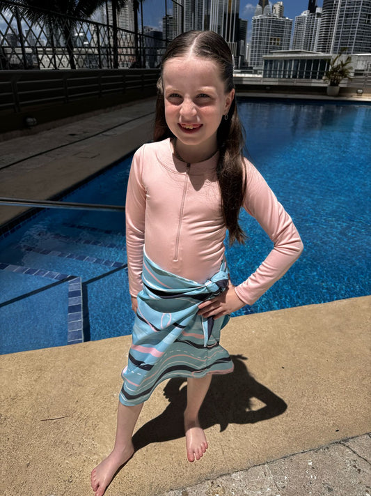 PINK BLUETTERFLYING LITTLE TIDERS