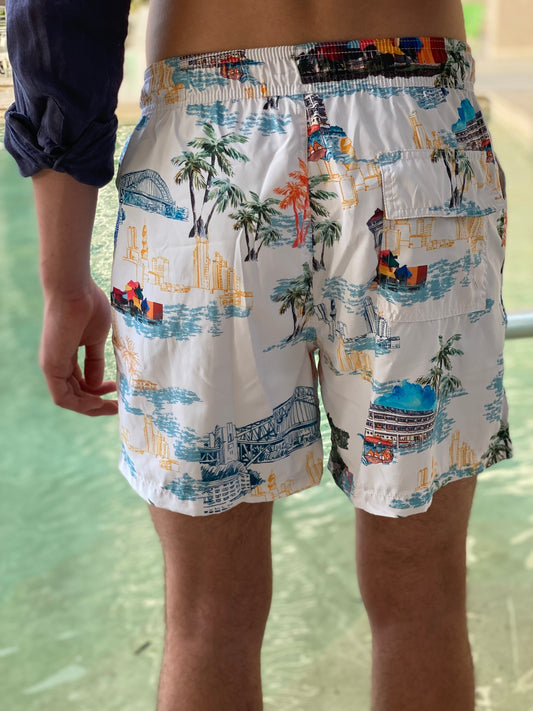 PANAMA ROCKS SWIM TRUNK