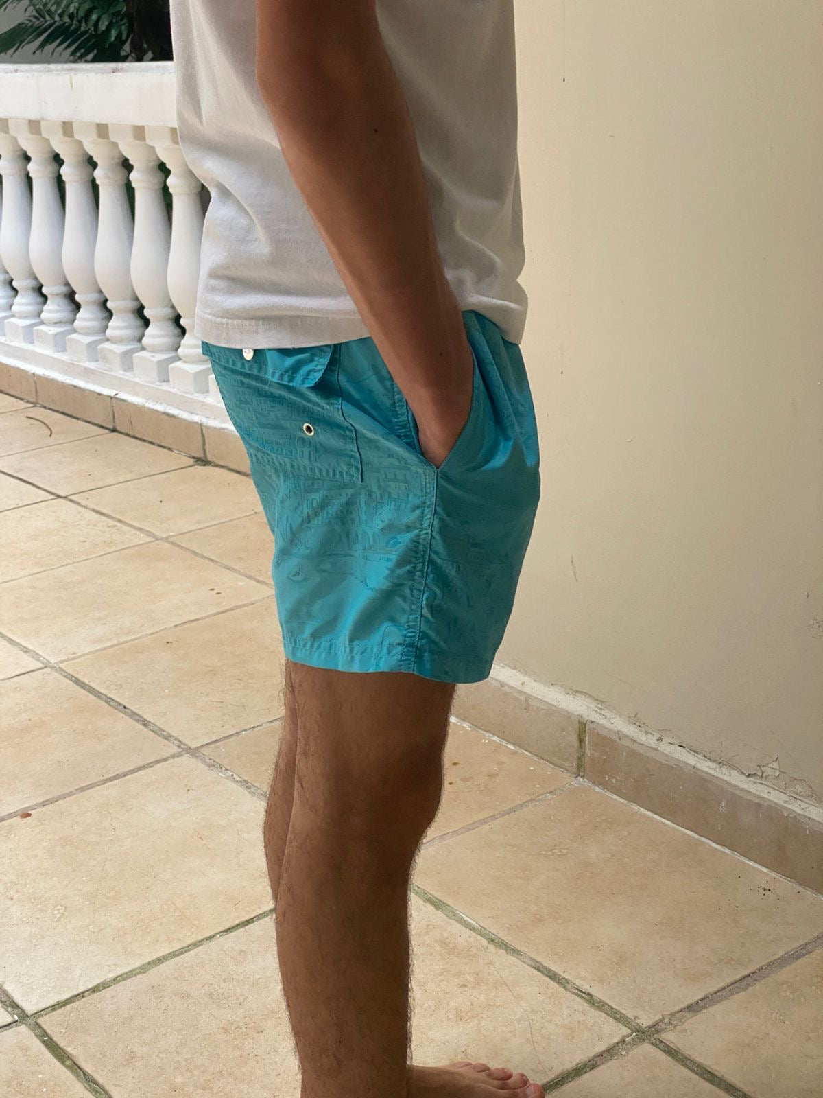 AMALFI AQUA - SWIM TRUNK