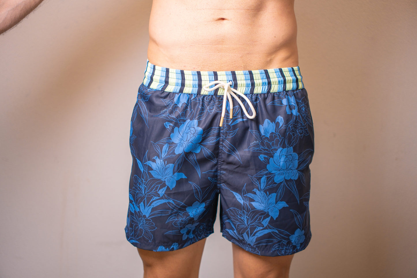 MEN BLOOM THE BLEU - SWIM TRUNK