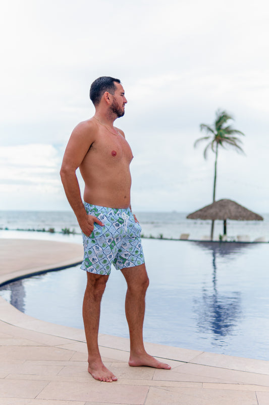 NAIA BLOOM - MEN SWIM TRUNK