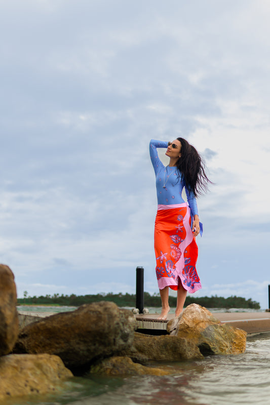 STELLA CORAL - SWIM DUO SET