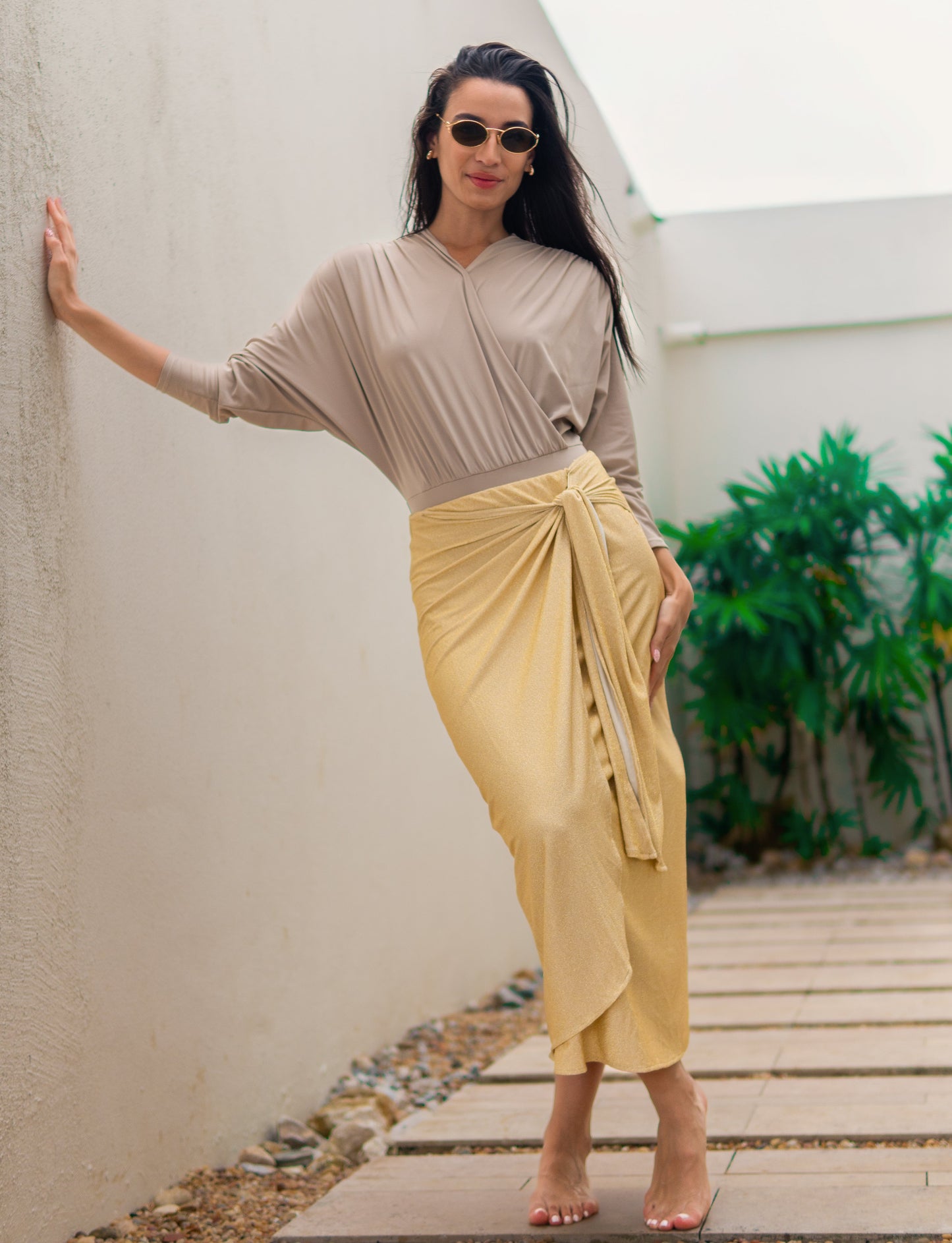 RIVIERA CHIC - SAND - SWIM DUO