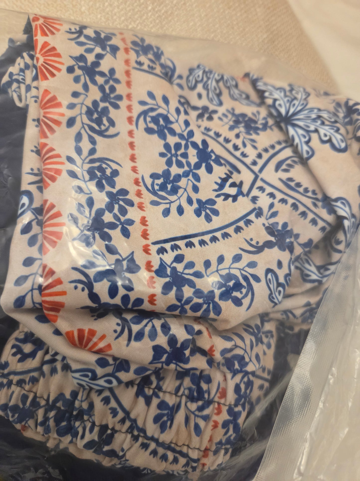 NAVY BM/Strips/Cream LITTLE TIDERS